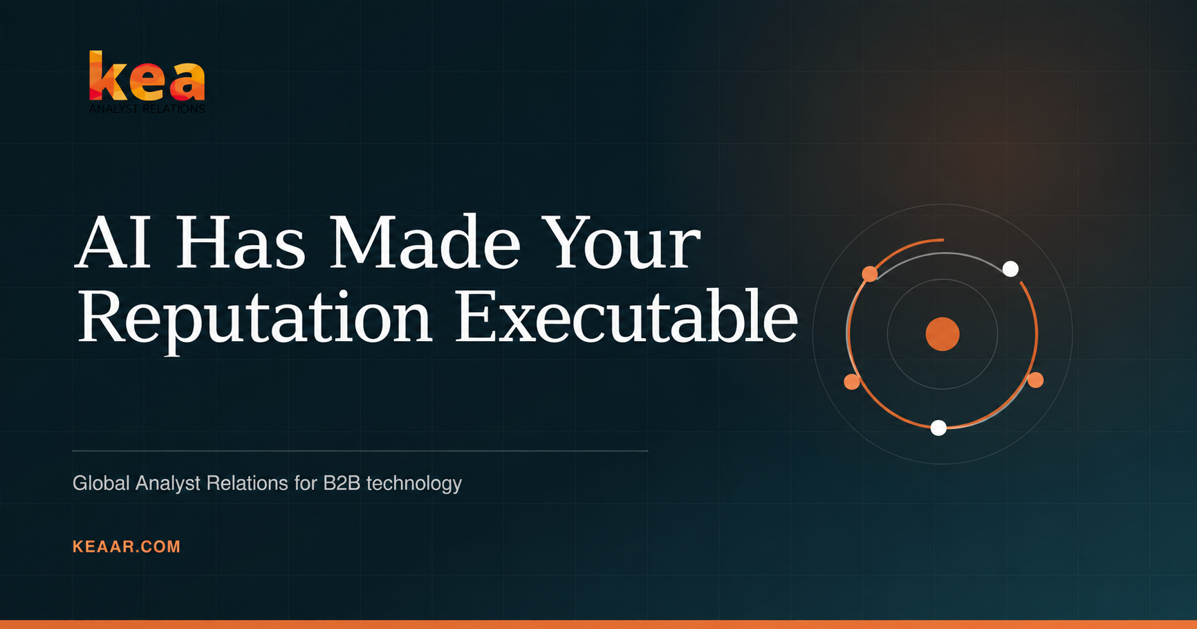 AI Has Made Your Reputation Executable — Kea Insights